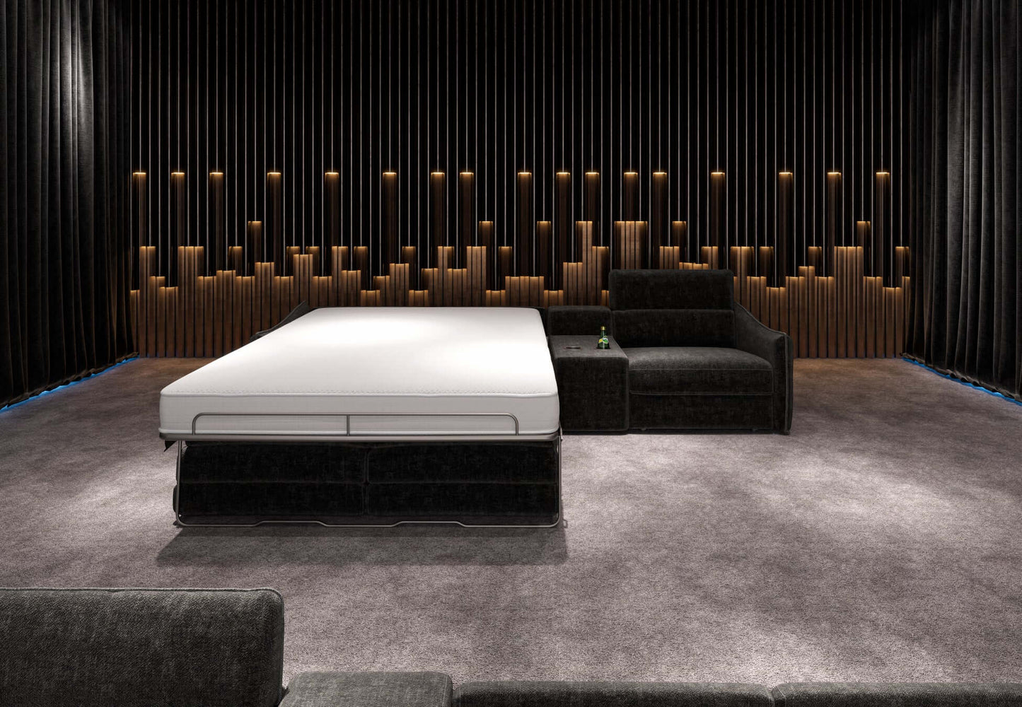 Prisma Kinosofa 3-Sitzer mit Bett