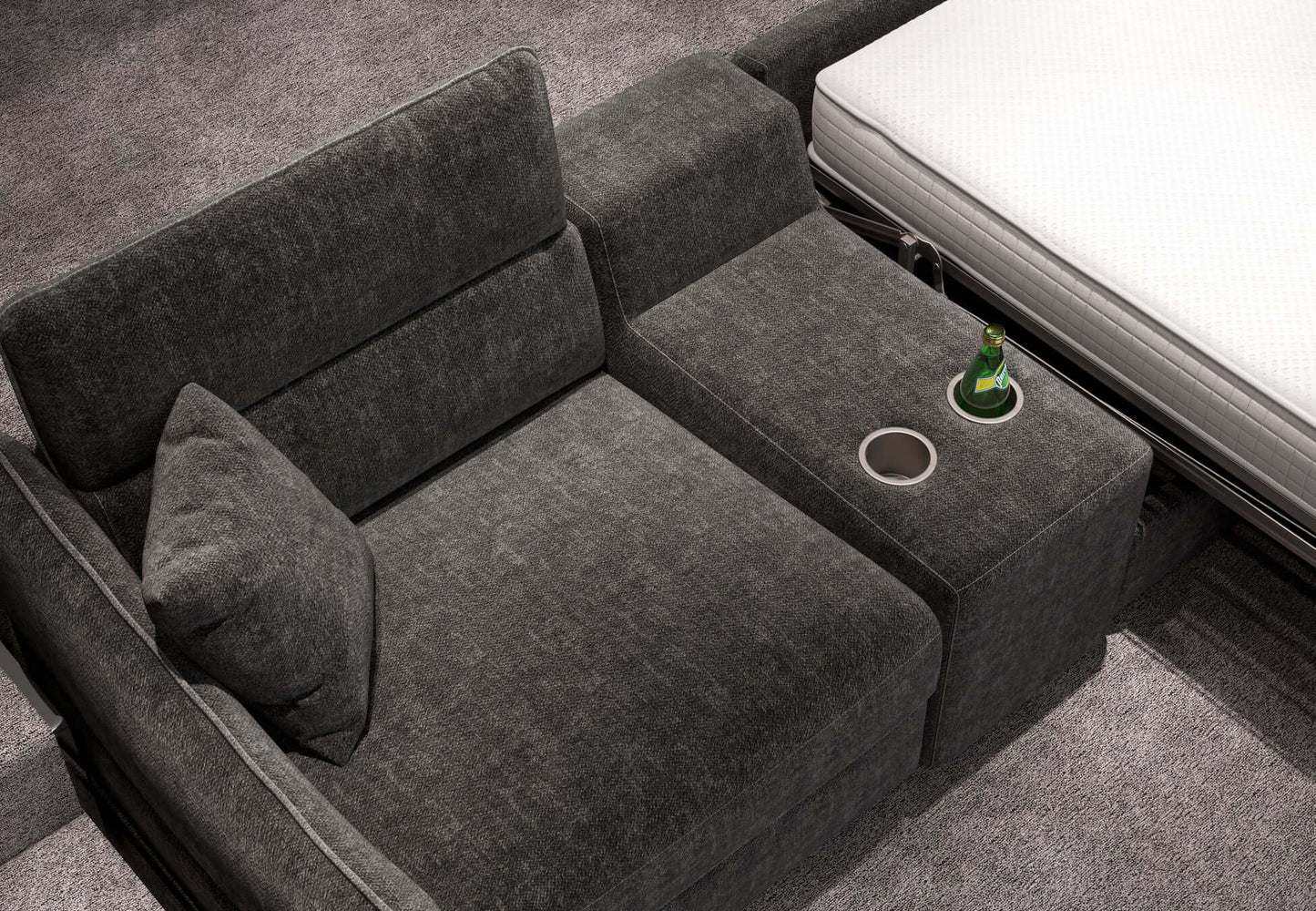 Prisma Kinosofa 3-Sitzer mit Bett