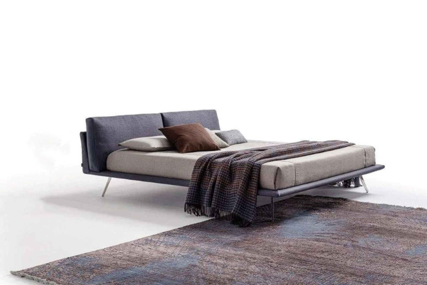 Stoff Polsterbett Starlet 200 x 180 cm