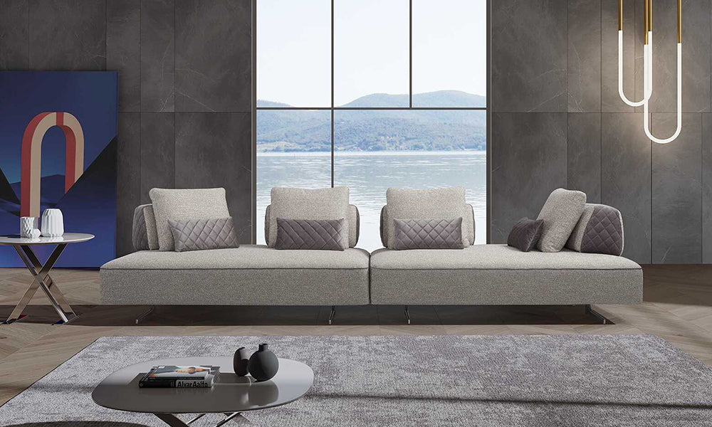 Stoff Ecksofa Turin