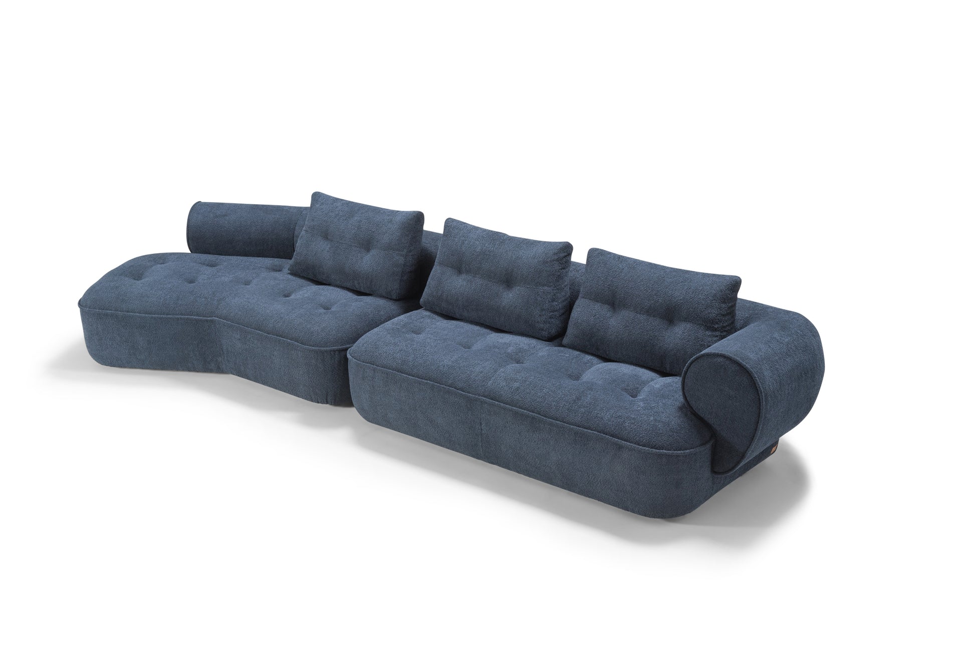 Blau / Links