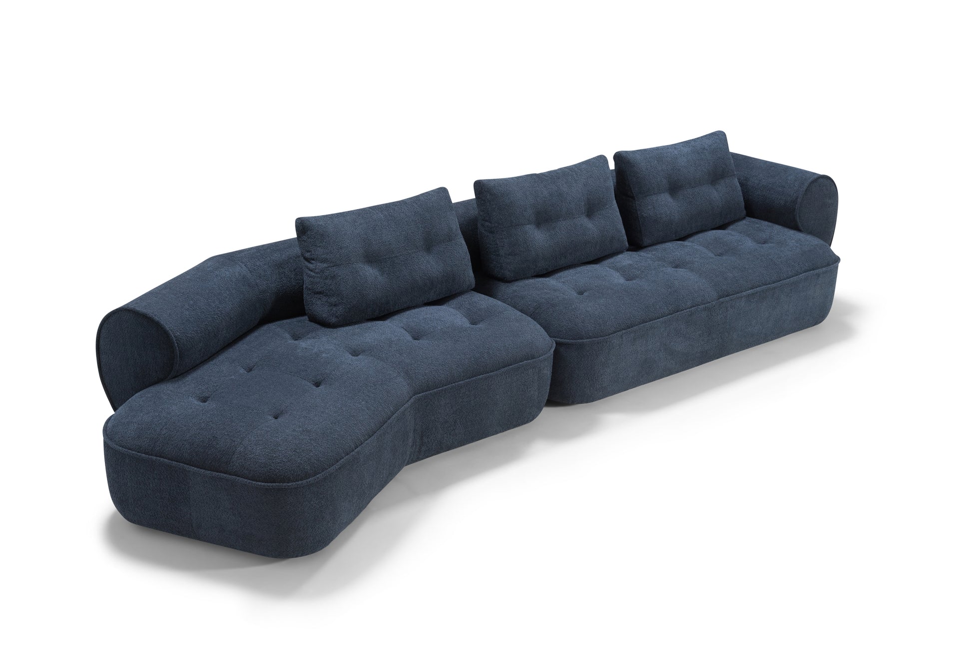 Blau / Links