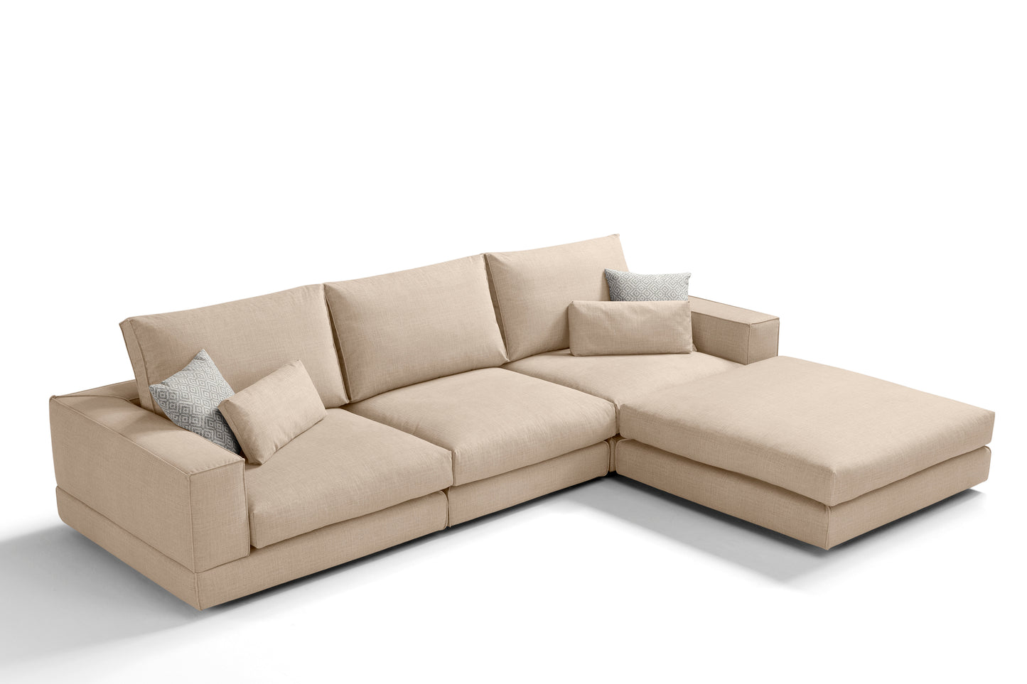 Beige / Rechts