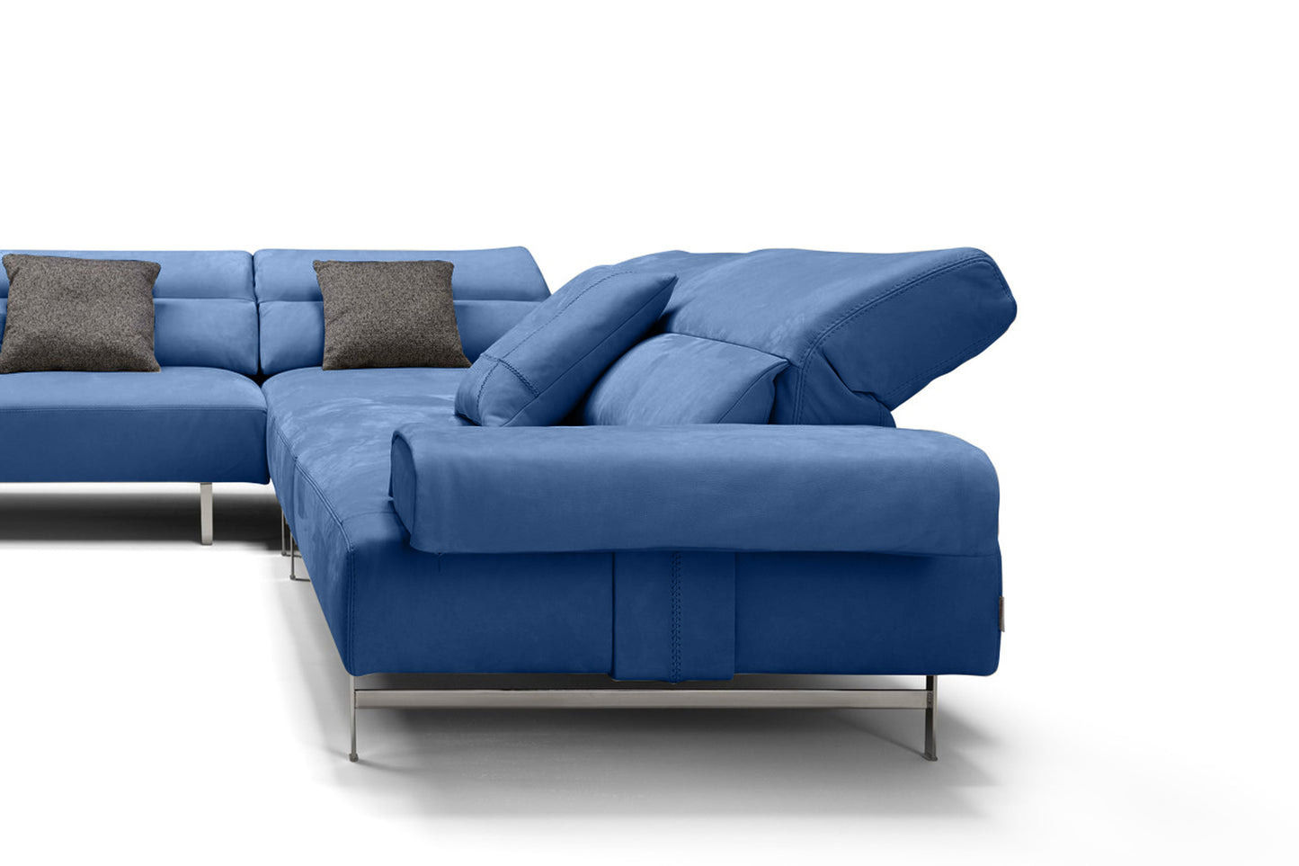 Blau / Links