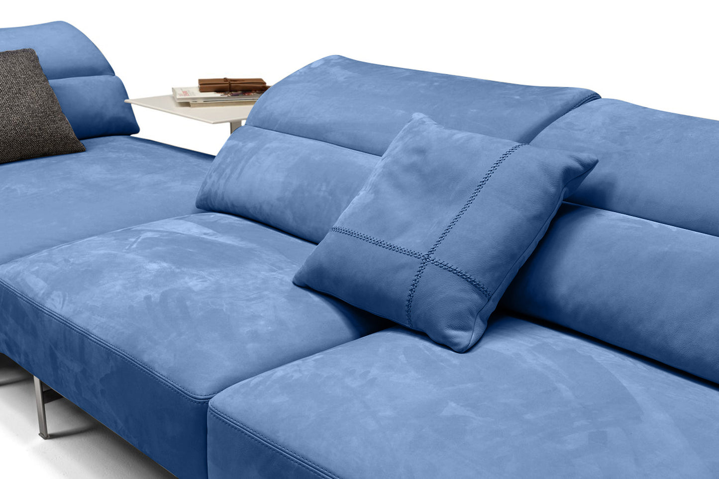 Blau / Links
