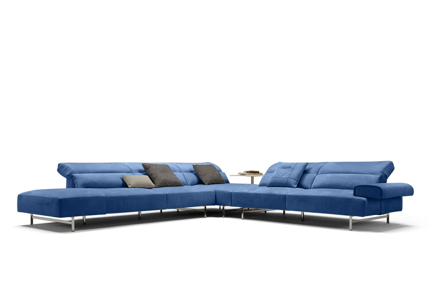 Blau / Links