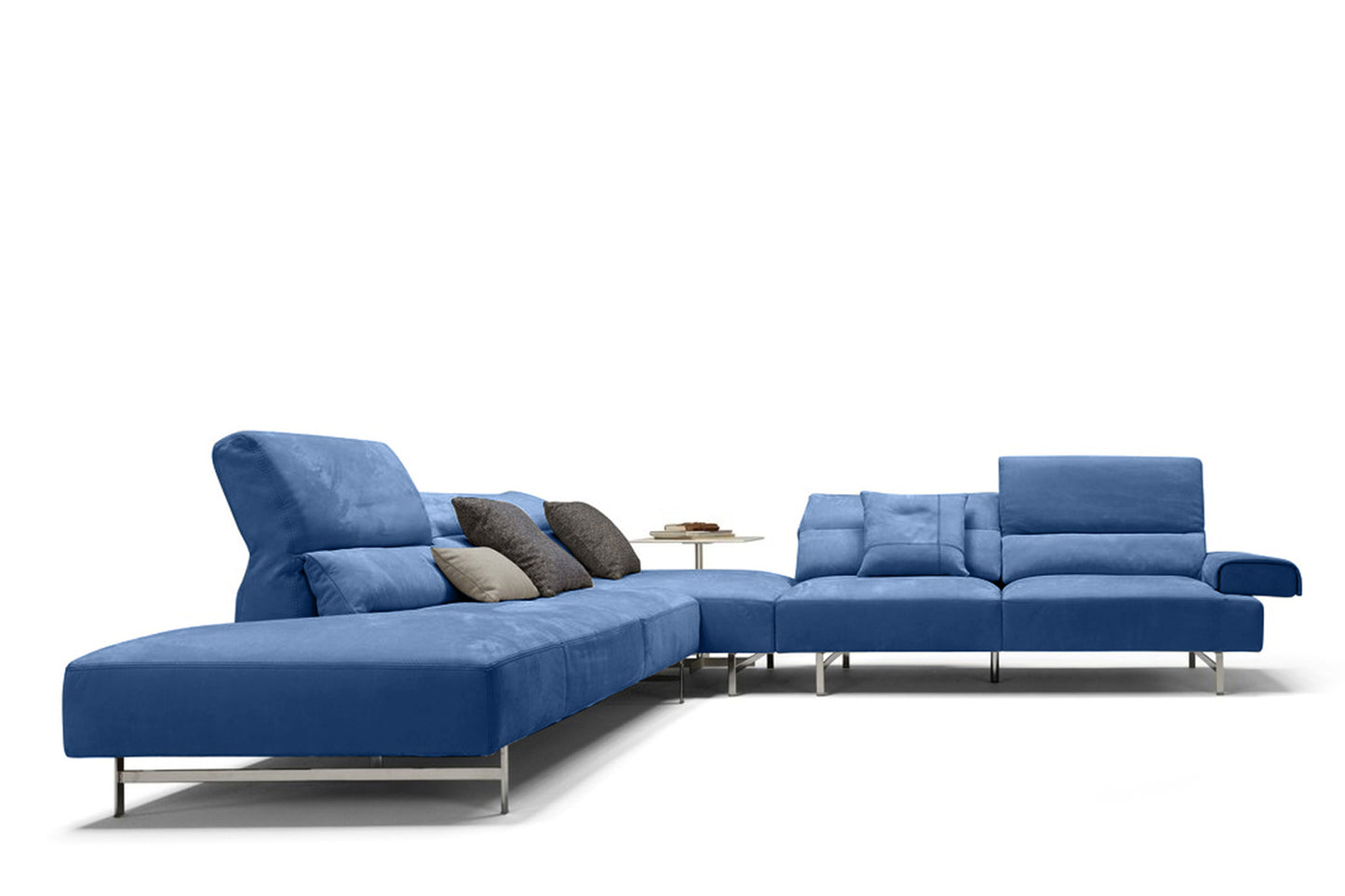 Blau / Links