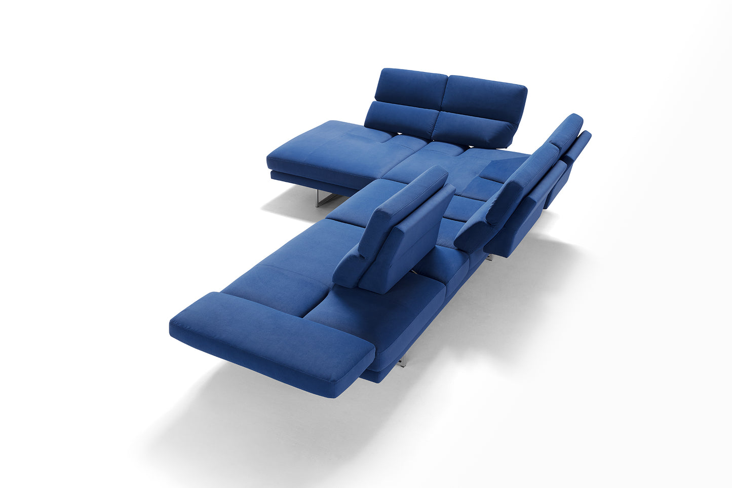 Blau / Links