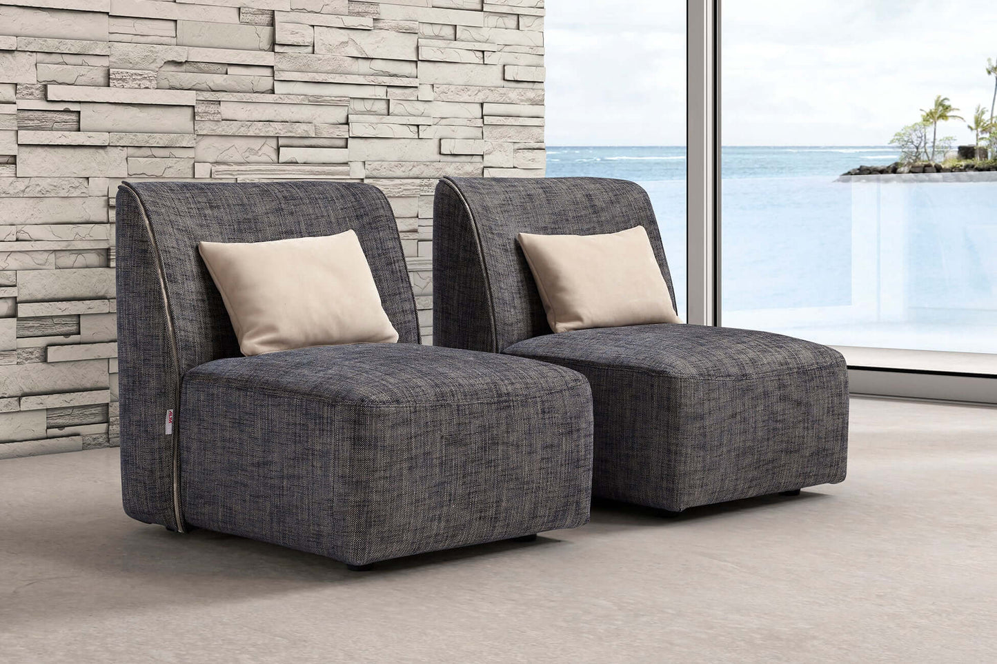 Stoff Sessel Ibiza